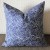 Waves Modern Navy Blue Pillow Cover, 16x16, 18x18, 20x20 & More Sizes, Navy Blue Pillow Cover, Perfect Modern Pillow 328