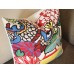 9 colors Designer Pillow - Chinese Dragon Flowers Pillow Cover in Alabaster 426