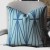 Teal Katana Pillow Cover - Teal Color Pillow - Designer Geometric Pillow Cover 445