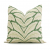 Green Talavera Linen Pillow Cover by Brunschwig & Fils Decorative Pillow Cover 18x18, 20x20, 22x22 euro Lumbar pillow, Accent Pillow 450