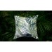One Dark Green Tropical Jungle Zipper Pillow Cover Leaves Outdoor Pillow Dark Green Banana leaf 18x18 Lumbar Martinique Pillow cover 256