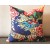 9 colors Designer Pillow - Decorative Pillow Cover - dragon pillow -white Blue Red Orange Coral Yellow Pillow 275