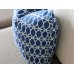 10 colors Navy Blue and Off White Pillow, 16x16, 18x18, 20x20, Simple Navy Blue Pillow 327