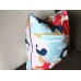 Designer Fabric coral white mint green navy blue pink abstract pillow cover euro sham 16 18 20 22 24 cushion nursery lumbar 333