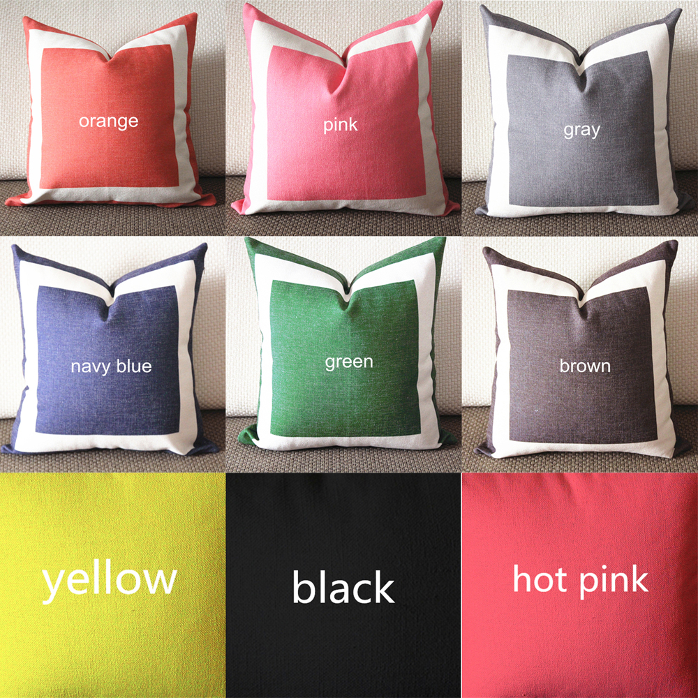 designer pillow windsor smith pillow geometric pillow gray linen pillow