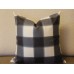 black Pillows,Pillows, black pillow cover, Pillow, Buffalo Check Pillow, Navy Throw Pillows, High End Geometric Pillows, Pillow Covers 396