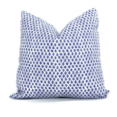 Sister Parish Burmese in Royal Blue Decorative Pillow Cover, 20x20 22x22 Eurosham, Lumbar pillow Toss Pillow, Accent Pillow, Throw Pillow 525